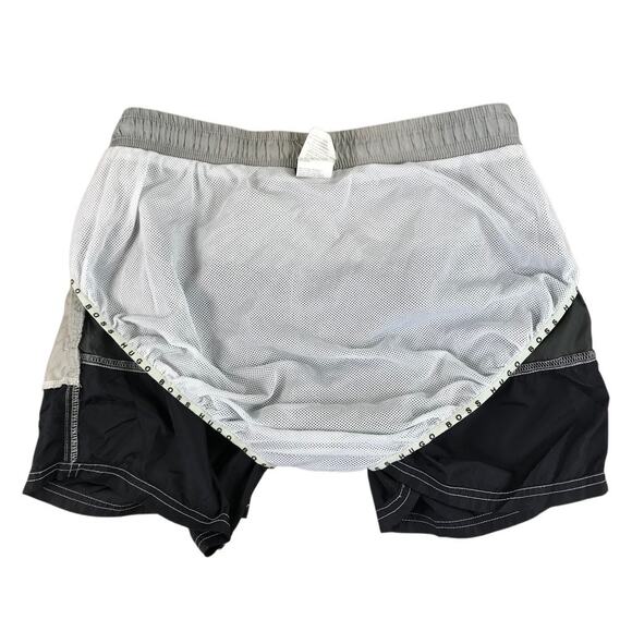 HUGO BOSS Butterflyfish Swim Boxer Men S Grey Colorblock Pockets Comfy Relax - Picture 11 of 15